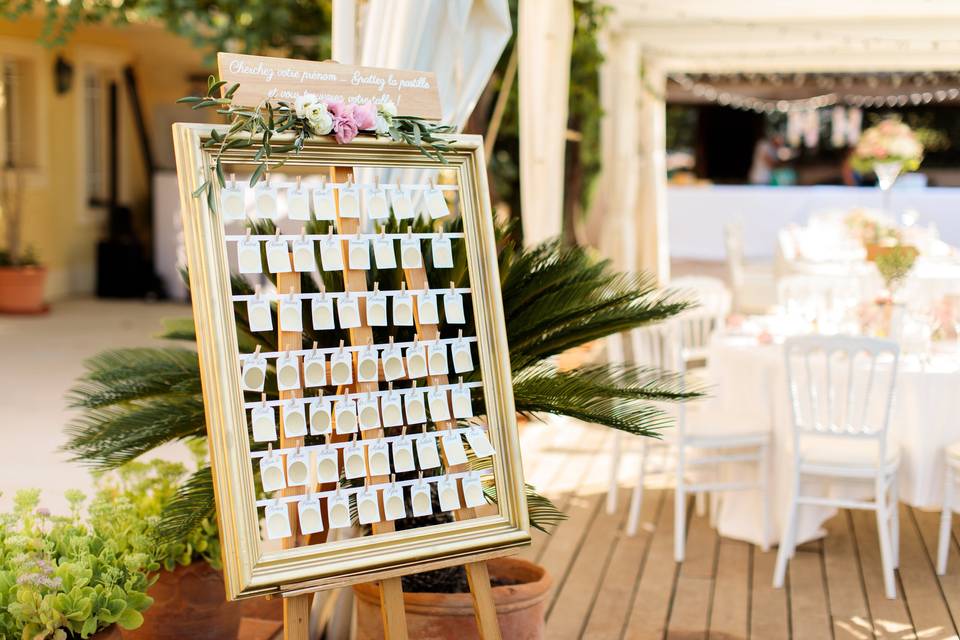 Mariage sous tente