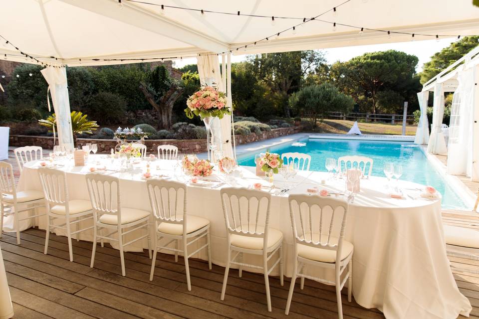 Mariage sous tente