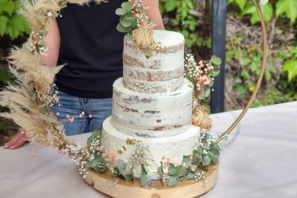 Naked cake