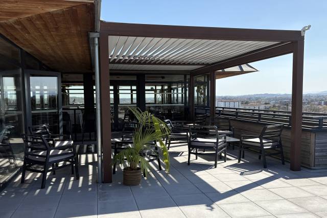 Terrasse avec vue