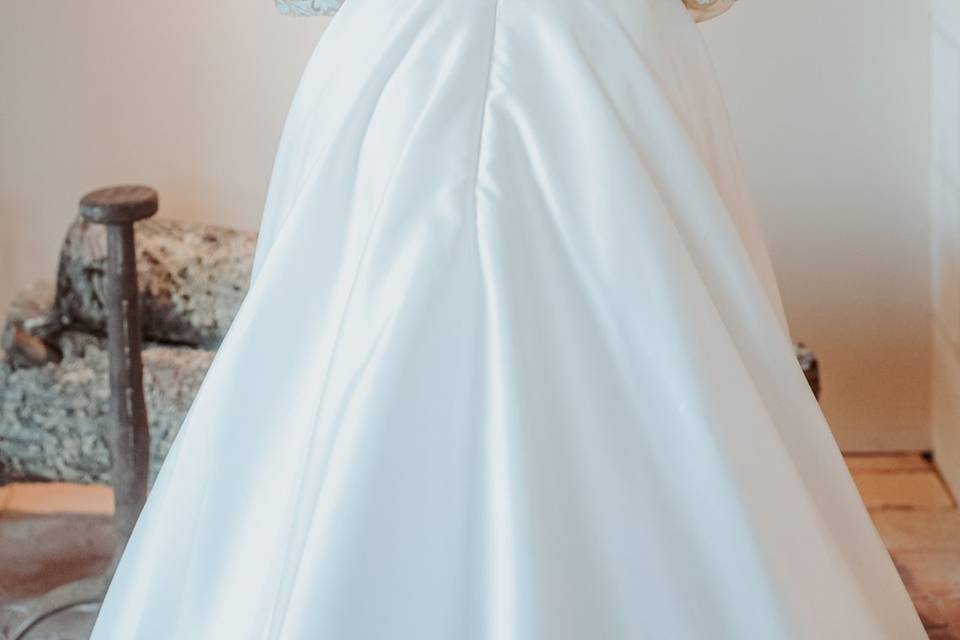 Haut Lolina dentelle coloré