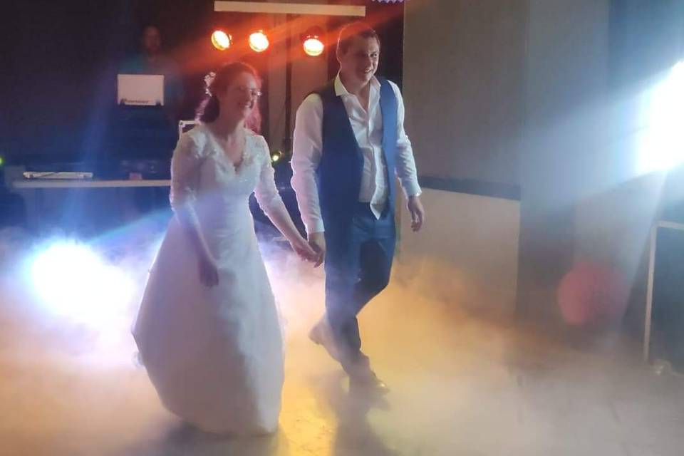 Mariage sur les nuages