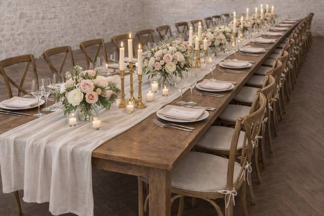 Loc tables et chaises bois