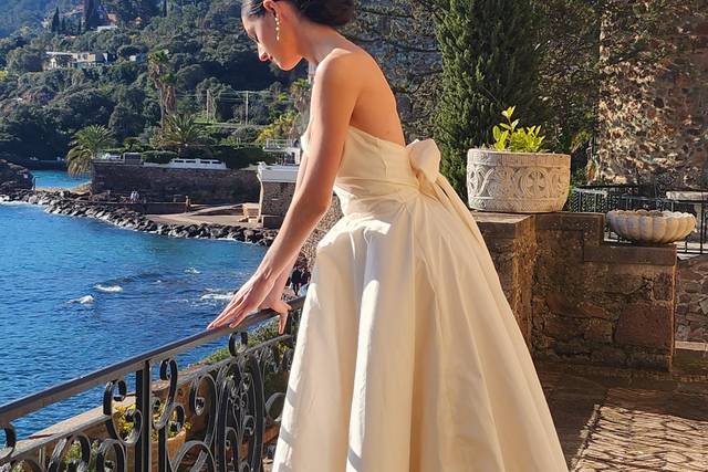 The elegant bride