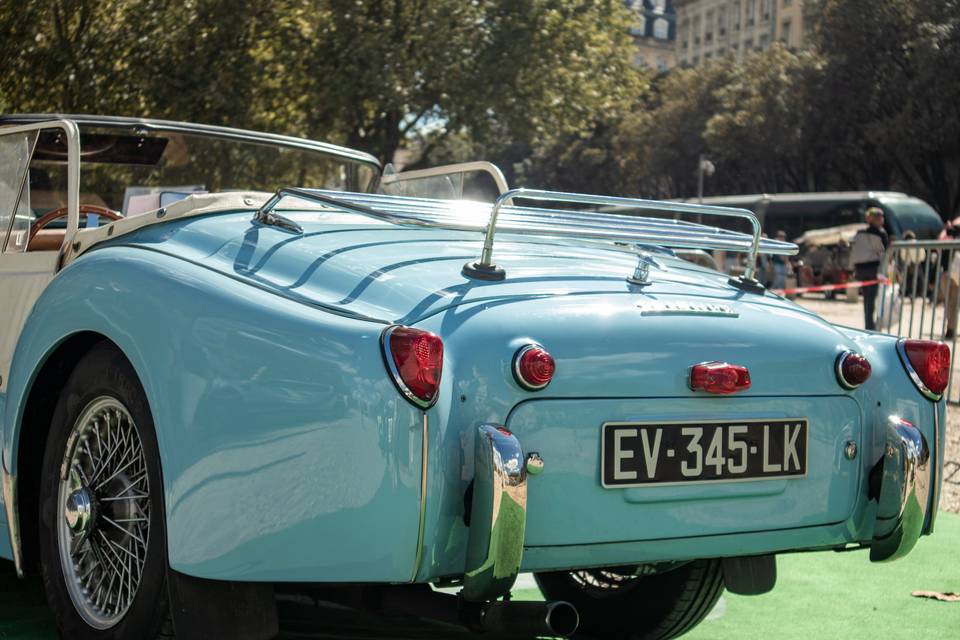 Arrière Triumph TR3