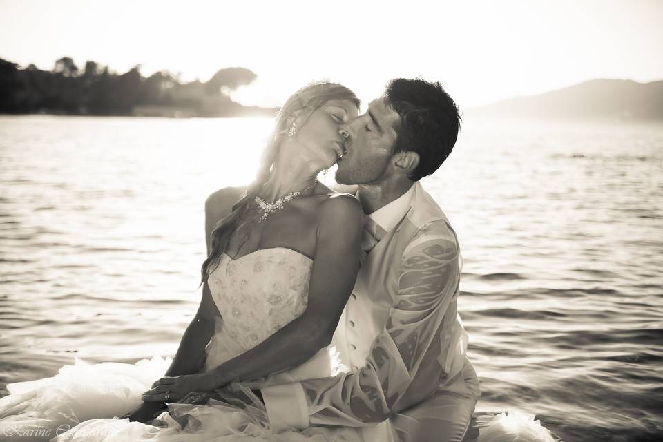 La baiser mariage Corse
