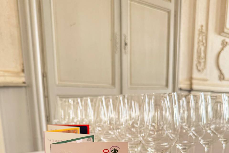 Cocktail élégant et raffiné