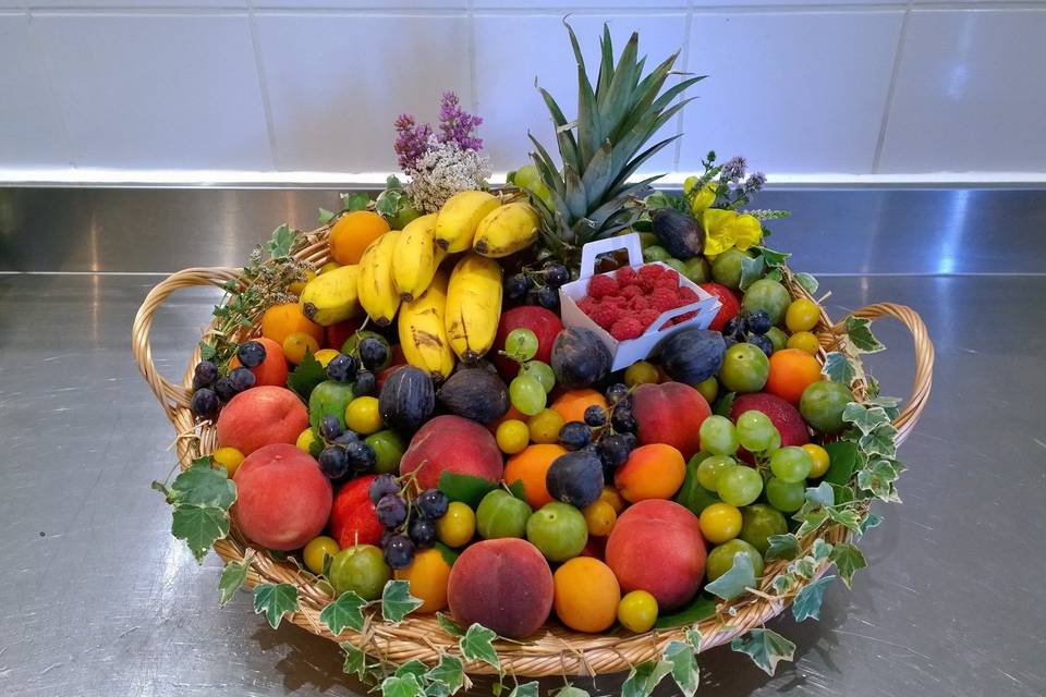 Corbeilles de fruits frais