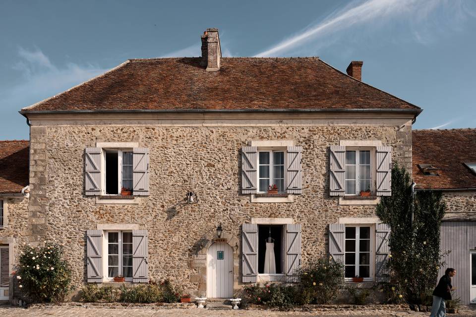 Facade du gite