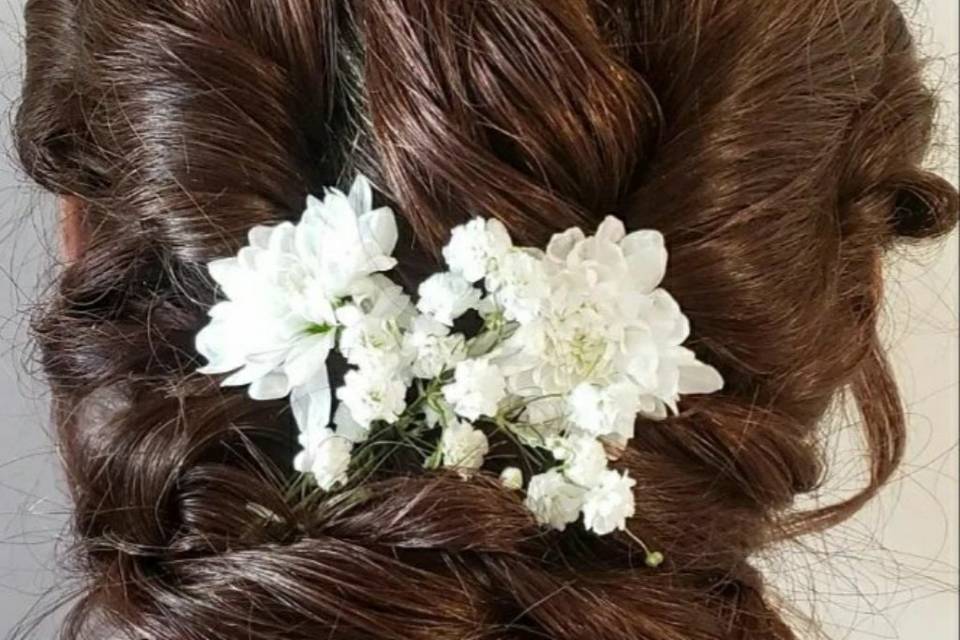 Chignon bohème