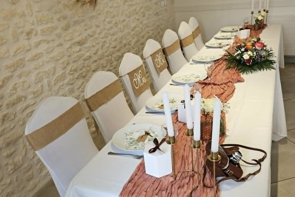 Table d'honneur