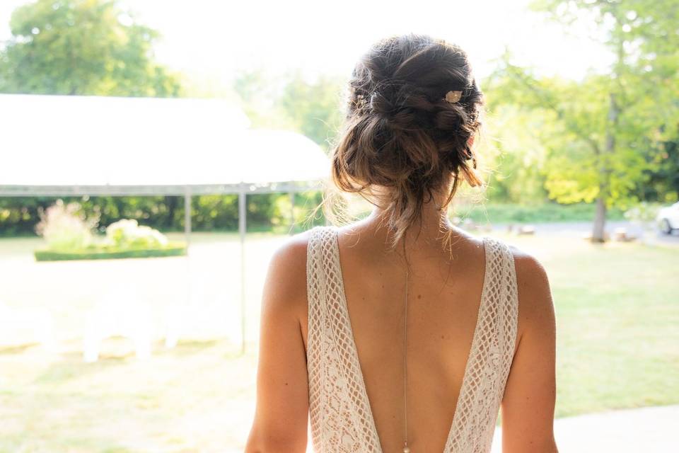 Détail de robe