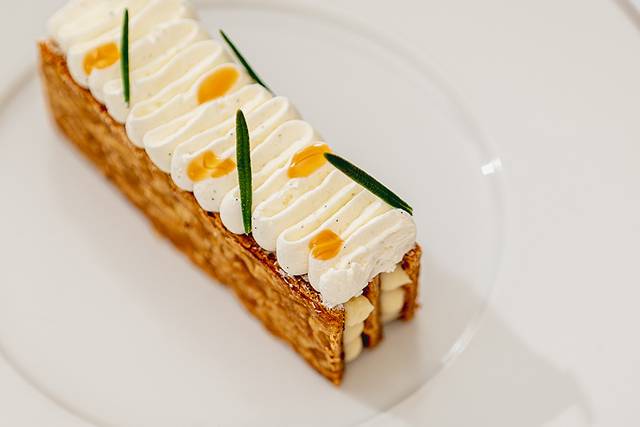 Dessert à l'assiette