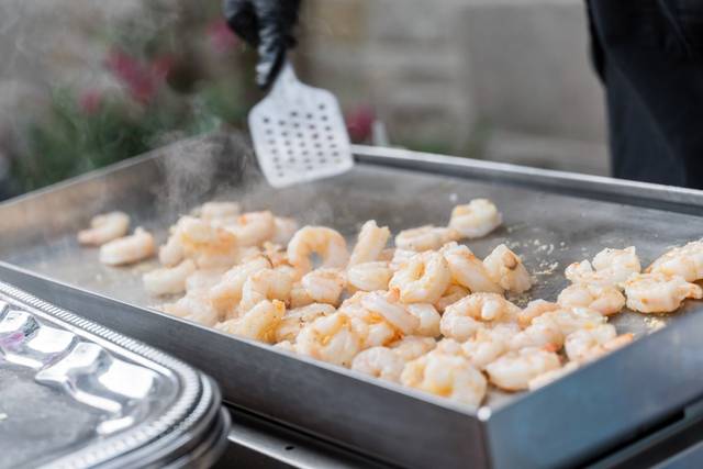 Detail_Cuisson de crevettes