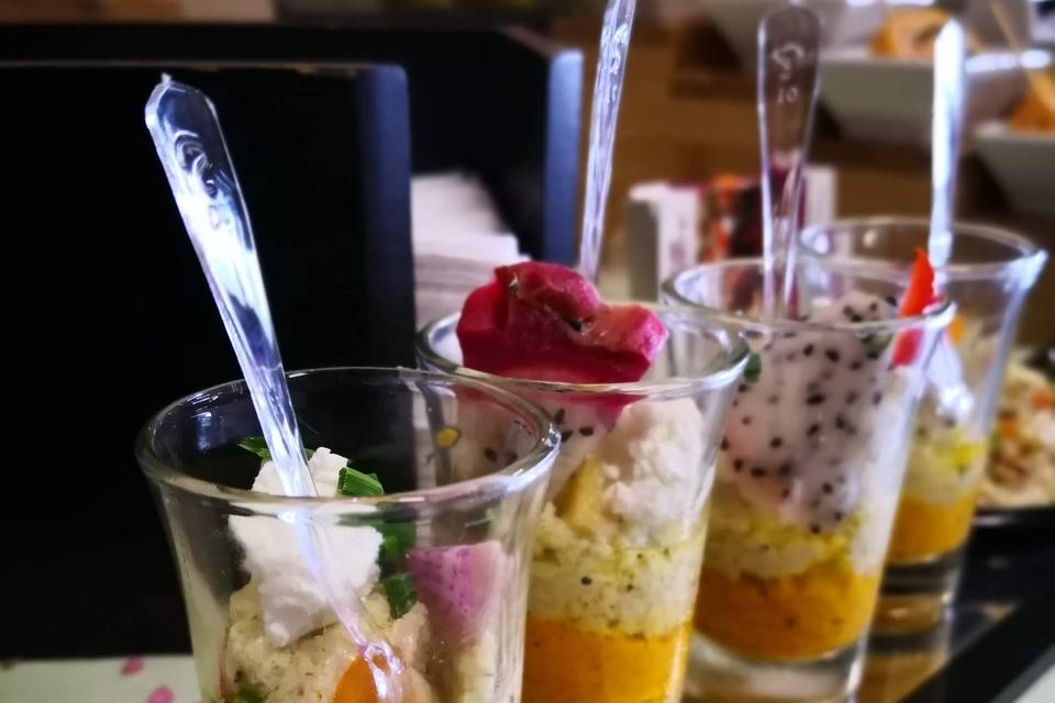 Verrine de mise en bouche