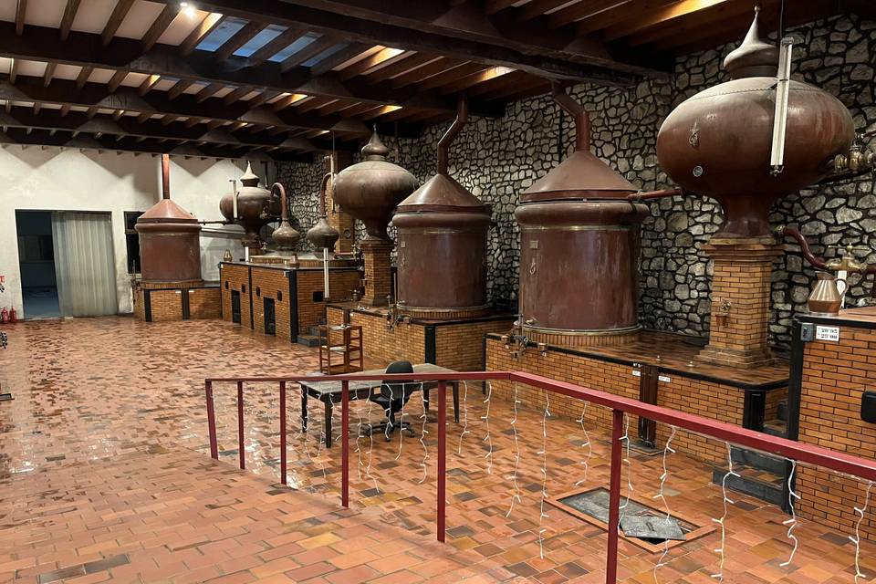 Salle des distillerie