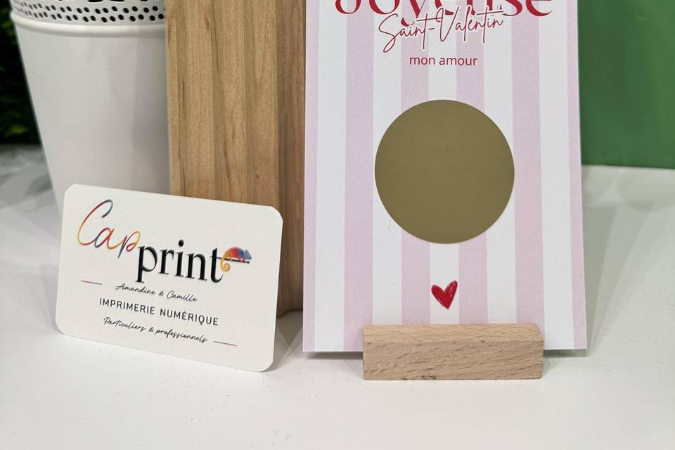 Cartes à gratter