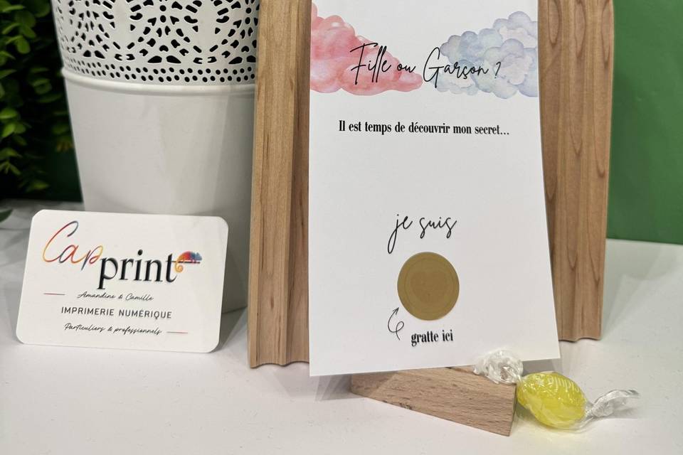 Cartes à gratter