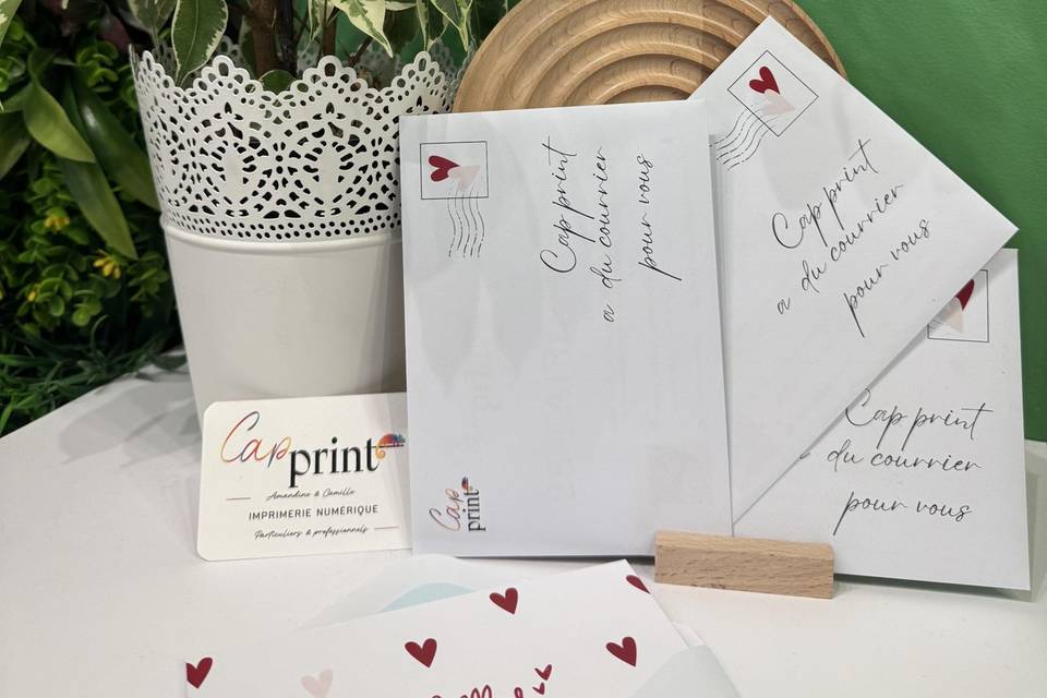 Enveloppes personnalisées