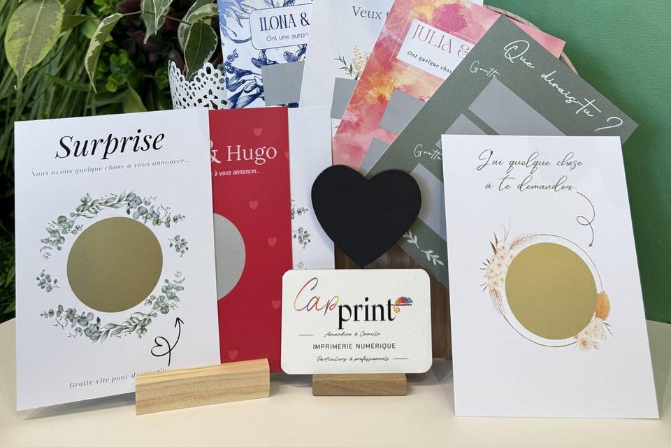 Carte à gratter