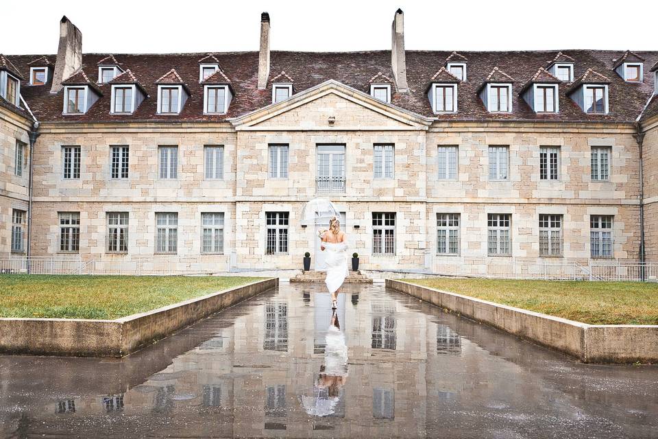 Mariage portrait de la mariée