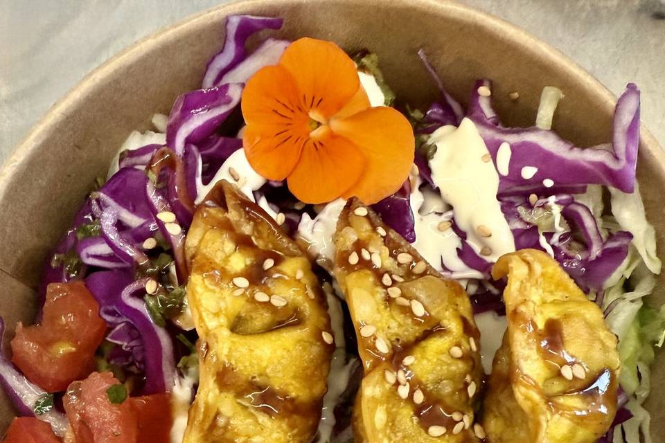 Bowl gyozas