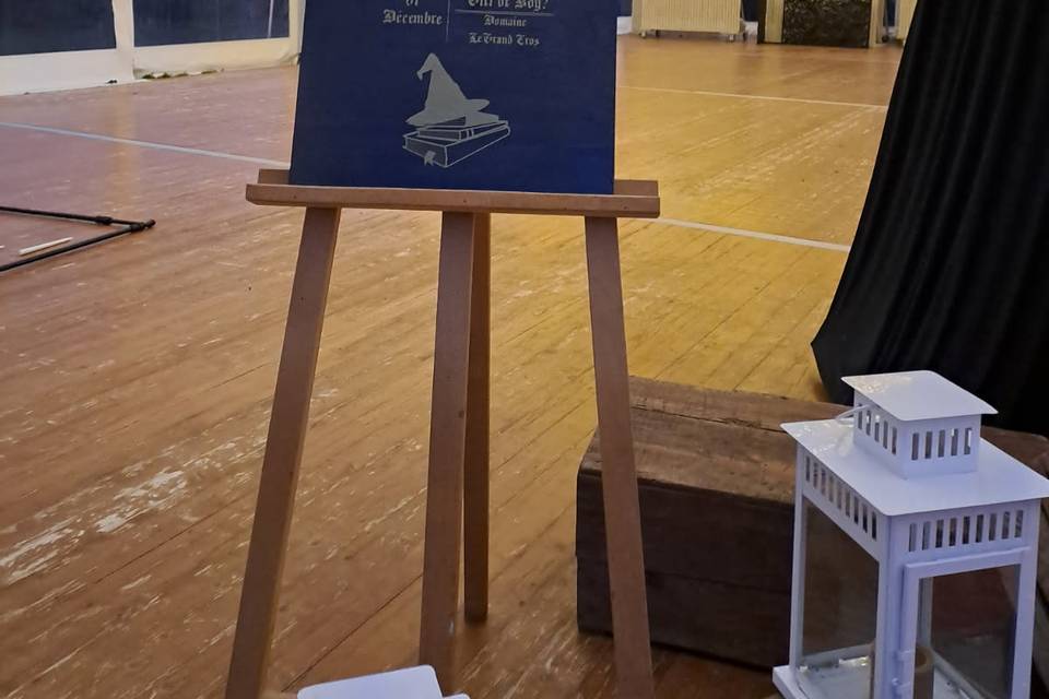 Panneau de bienvenue