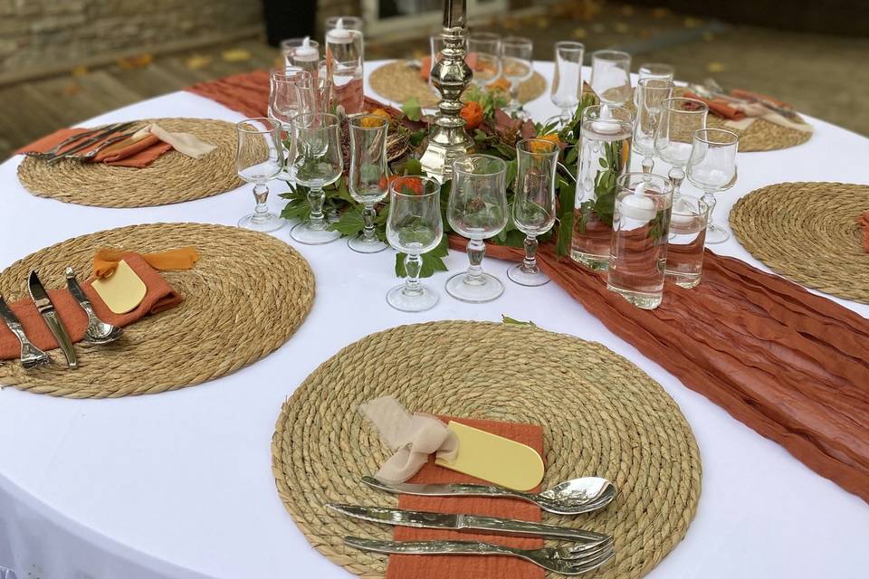 Décoration table