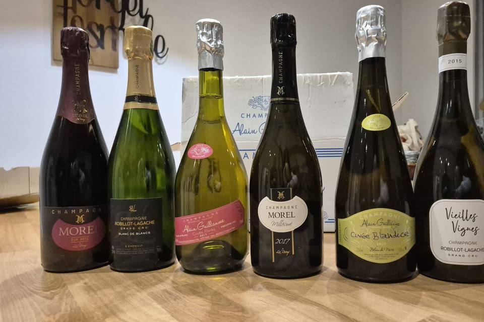 Sélection de champagne
