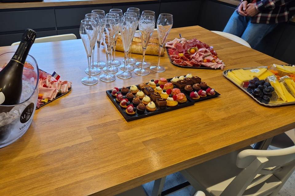 Dégustation de champagne