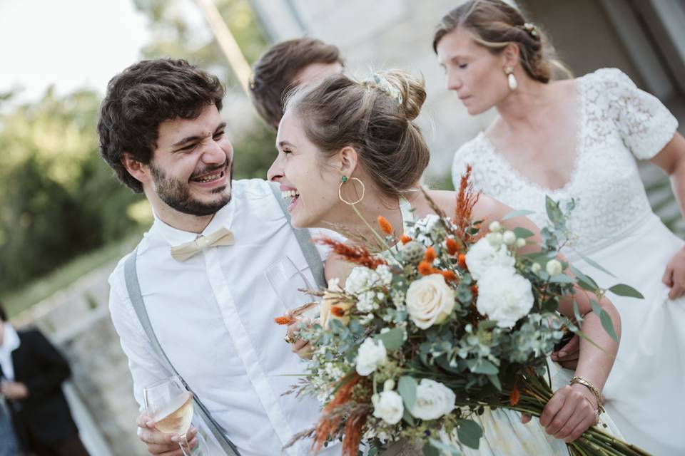 Lancer de bouquet