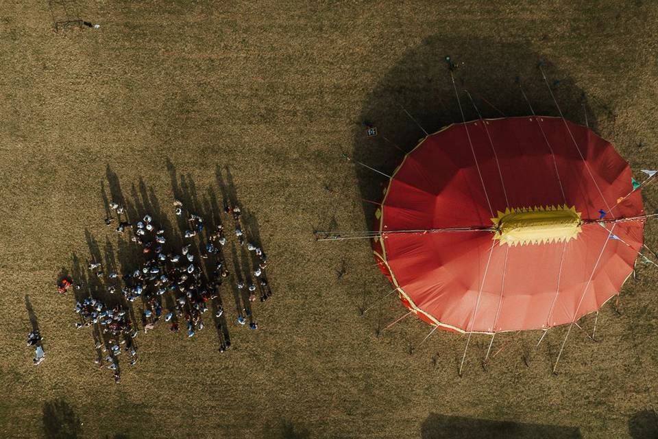 Drone mariage cirque