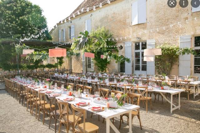 Reception dehors