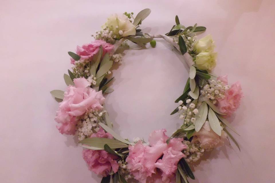 Couronne fleurs florine