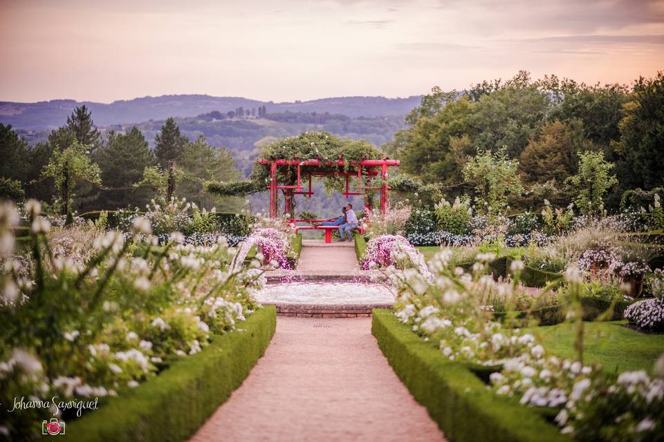 Le Jardin fleuriste et le Potager - Eyrignac et ses jardins : Eyrignac et  ses jardins