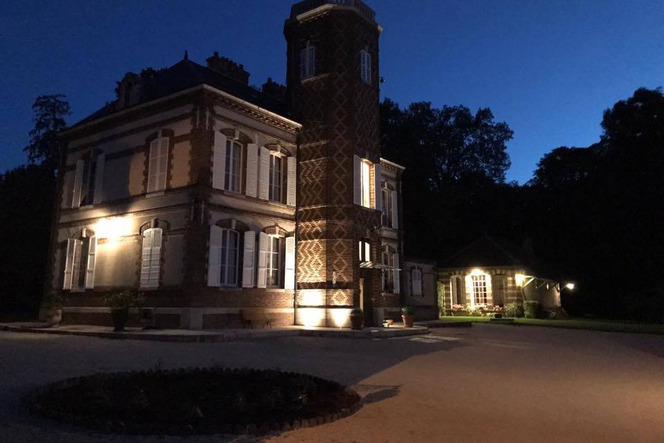 Chateau la nuit