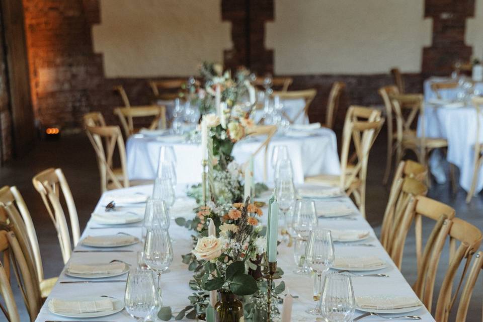 La décoration des tables