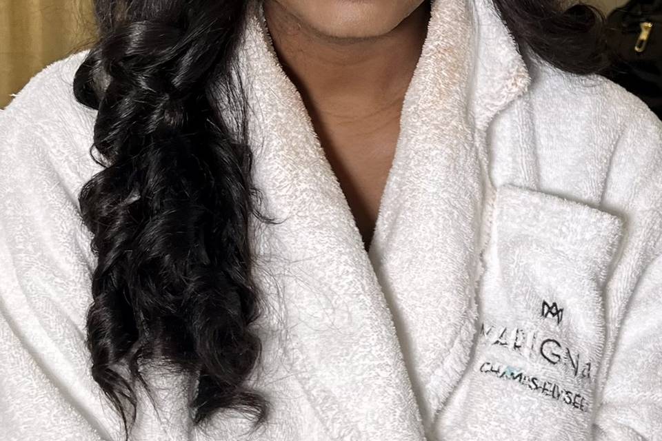 Makeup soft glam lumineux