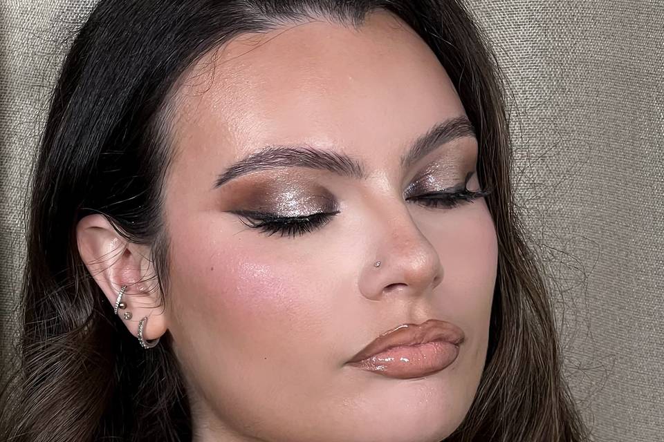 Maquillage chargé mariée
