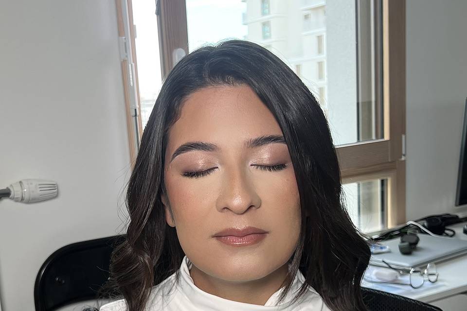 Maquillage mariée naturel