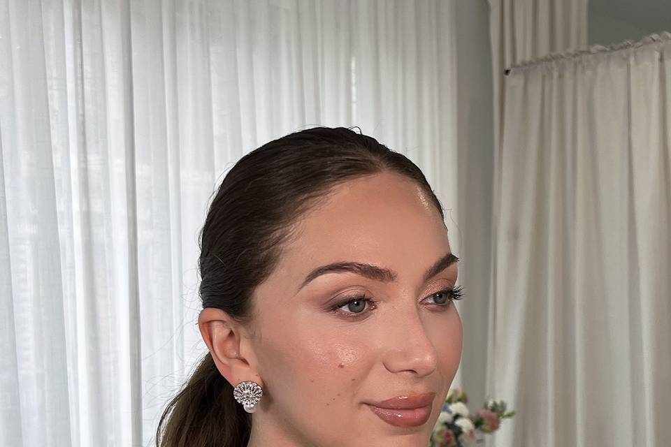 Maquillage mariée soft