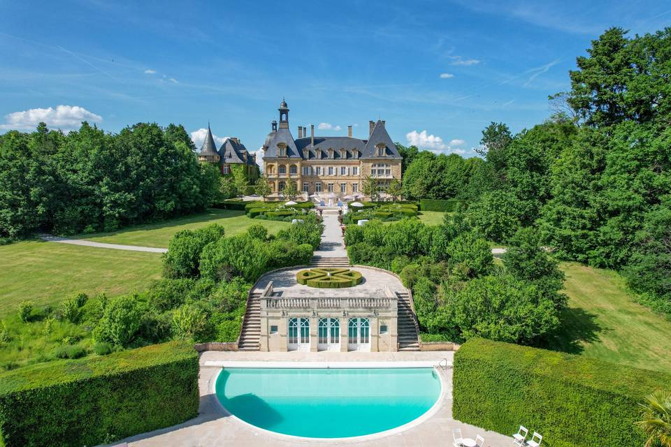 Salon préparatif vieux château