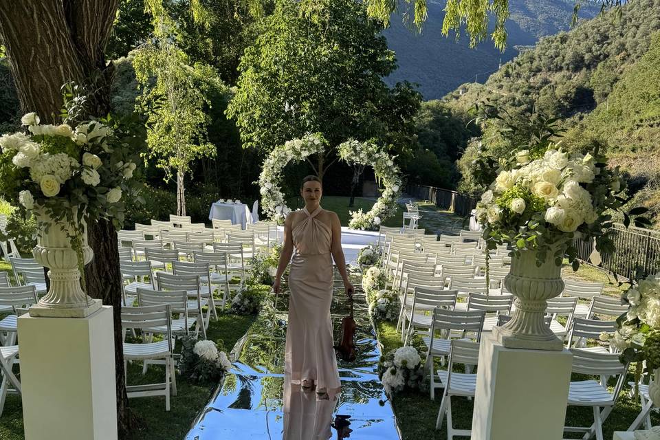 Cérémonie en Italy