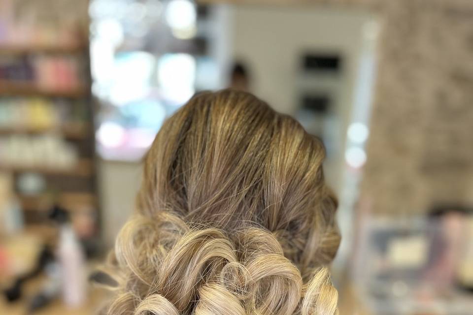 Chignon future mariée