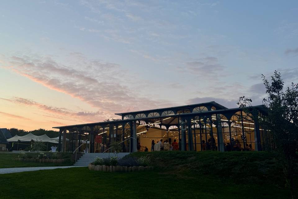 Orangerie couché du soleil