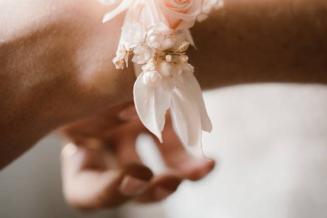 Bracelet de fleurs