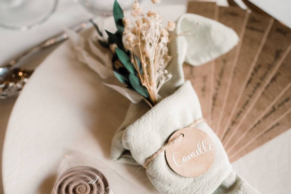 Décoration de la table