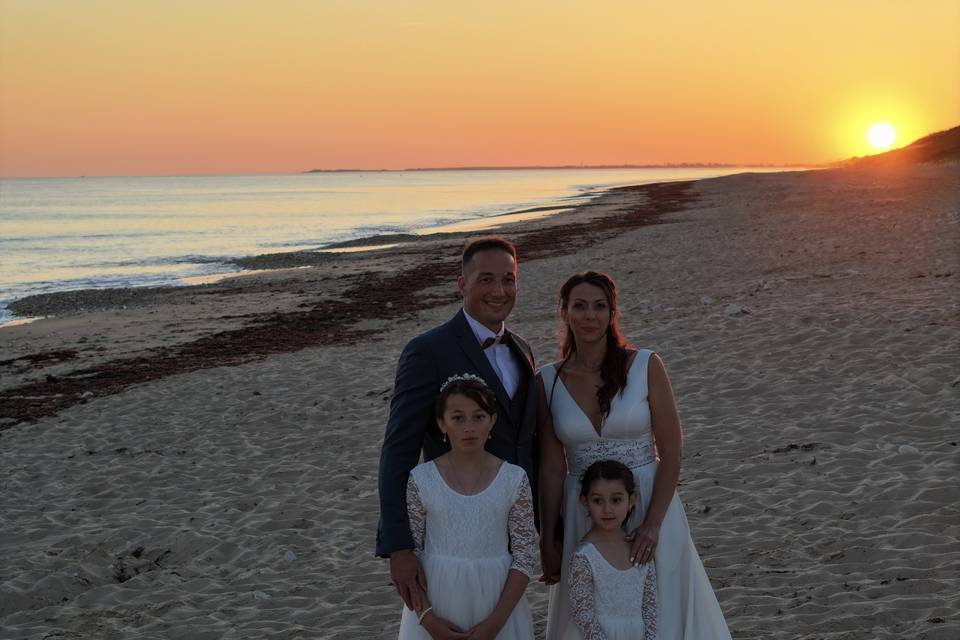 Couché de soleil - Plage