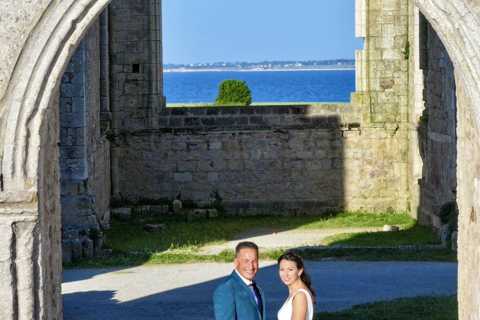 La mer vue de l'Abbaye