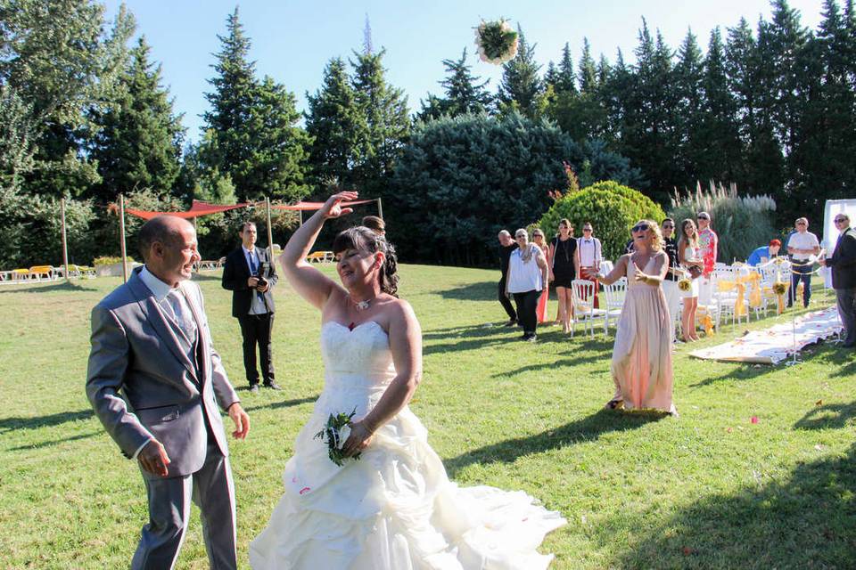 Lancé du bouquet